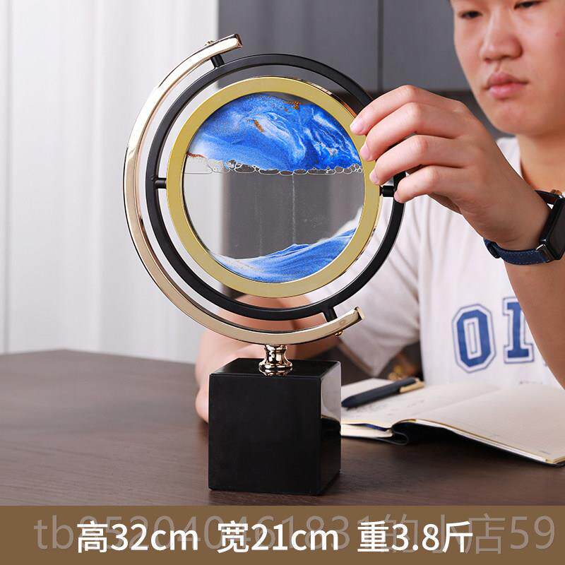 高档轻奢地柜球摆件仪办公室客厅电视225新款小众艺术高档高级装