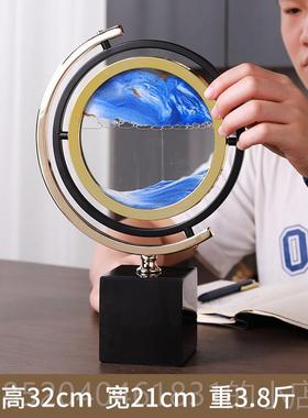 高档轻奢地柜球摆件仪办公室客厅电视225新款小众艺术高档高级装