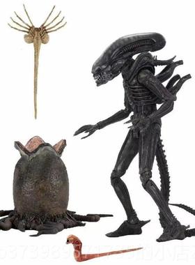 正品手现货ECA正版守护 尔法阿铁N血战士大战异形A1透明头 人偶办