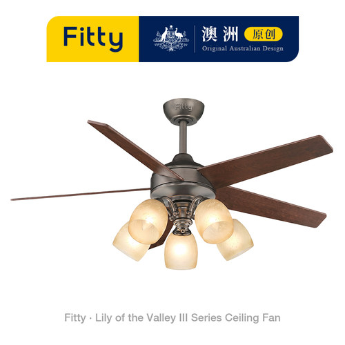 Fitty澳洲FY512铃兰组合风扇灯