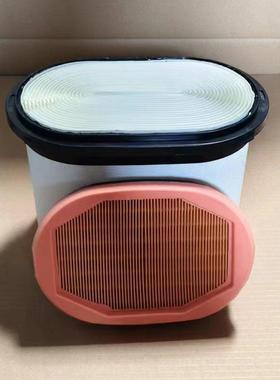 PF900600M空气滤芯适配卡特挖掘机蜂窝滤芯