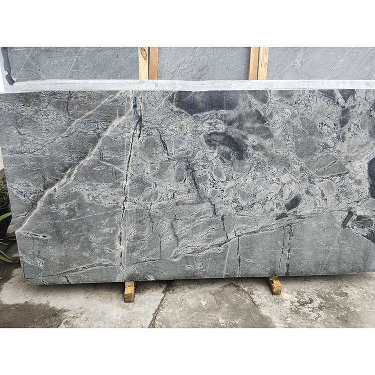银河灰天然大理石桌面茶几面大理石台面板别墅背景墙外墙石材