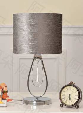现代简约台灯卧室床头灯具创意时尚灰色设计师酒店样板房99