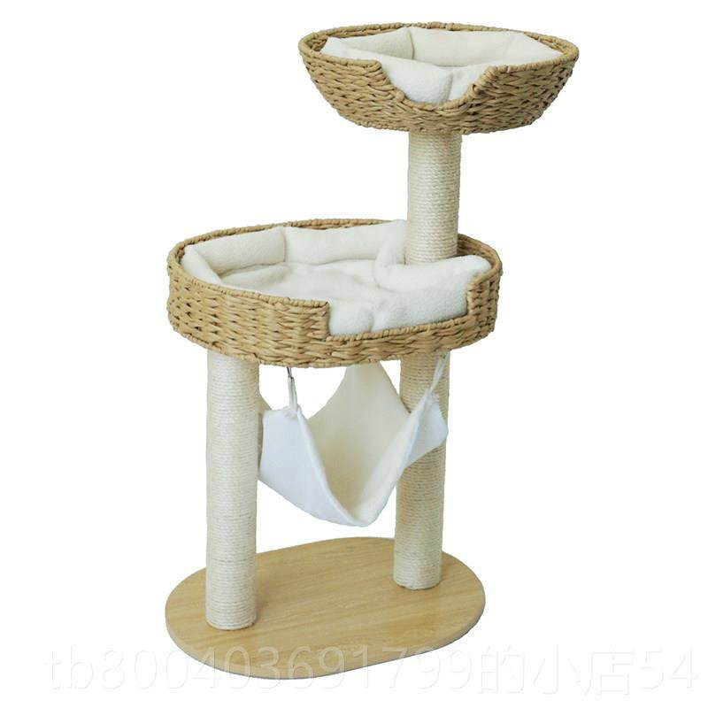 高档绿尚实木柱子省猫爬剑架藤编猫多包邮猫树猫窝猫抓板跳台麻猫,宠物/宠物食品及用品,猫爬架,淘宝优惠券,粉丝福利购,淘宝优惠卷
