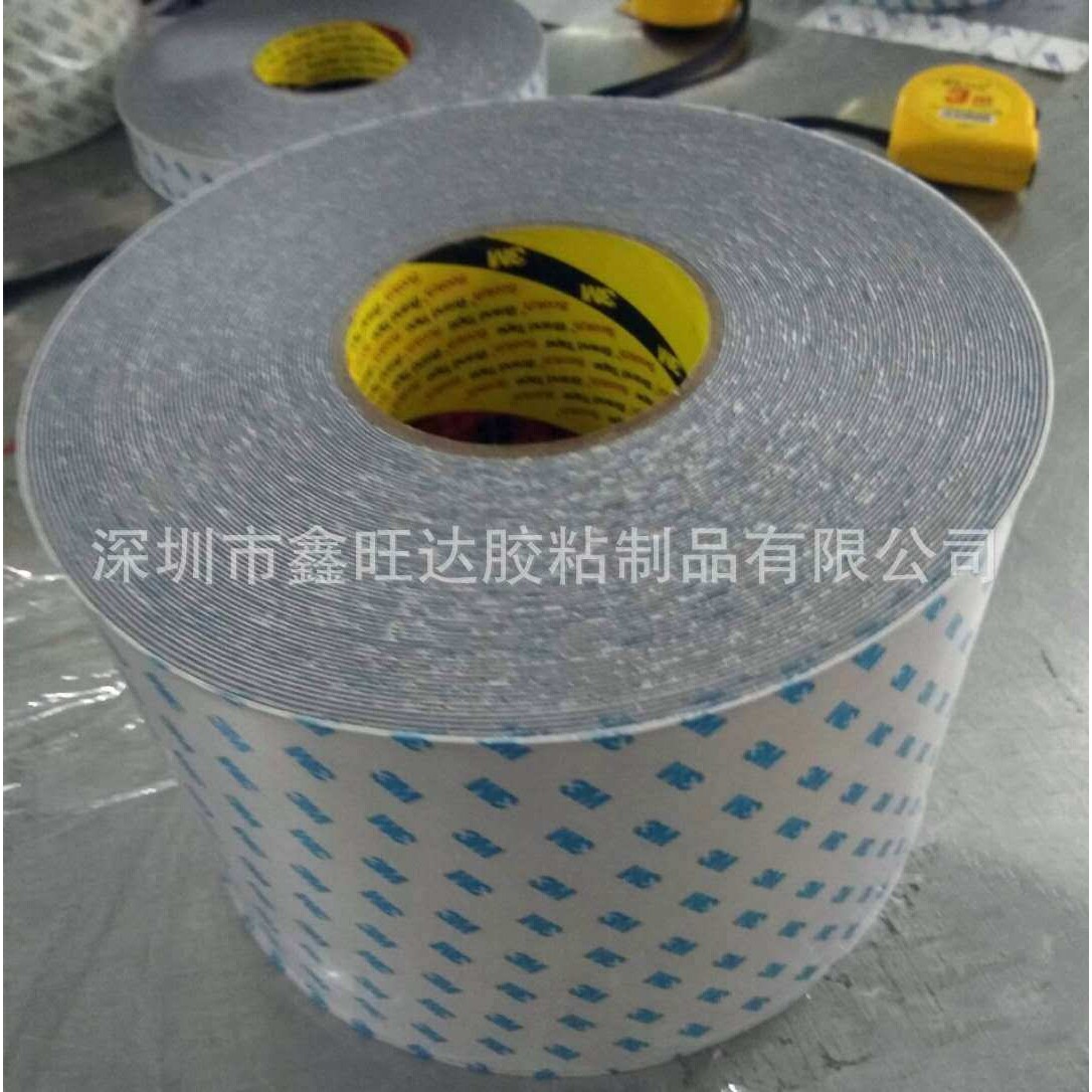 3M4604VHB灰色泡棉基材胶带 汽车泡棉双面胶带