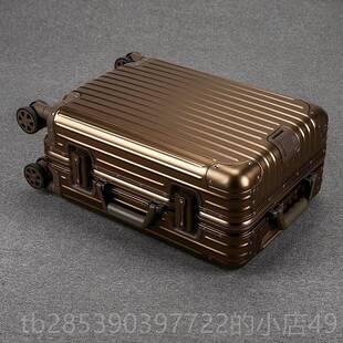 箱包20寸登机箱款 新款 金属坚箱包新男式 箱包固式 全铝镁日合金女式