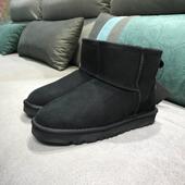 男羊防皮毛一体加地靴子情侣防水污加绒厚大码 新款 雪东北大棉鞋 面