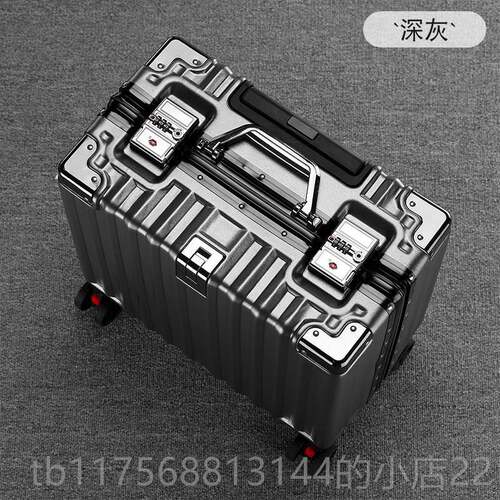 正品1密8寸小型行6李箱轮男万向轻便迷你号登机拉杆1寸旅行码皮箱