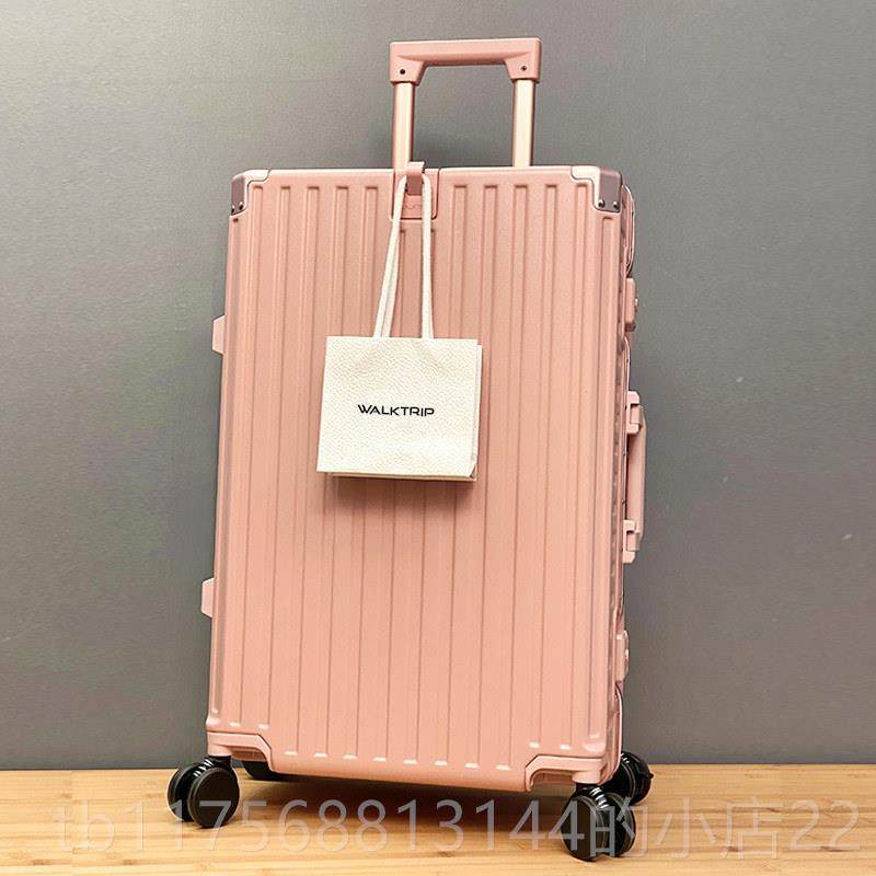 正品出女国PC铝框拉杆箱4万向轮26寸28行李箱2寸码旅行密箱男20皮