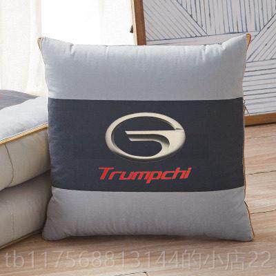 正品车抱枕被子被两用高档汽车空调睡多功载能折叠车标腰靠午毯子