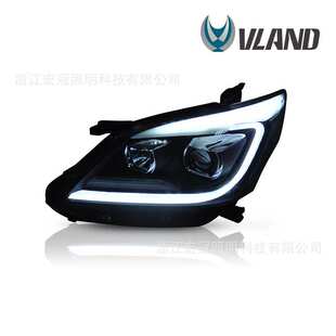适用于2012-2015款丰田 INNOVA汽车led大灯总成改装led头灯总成