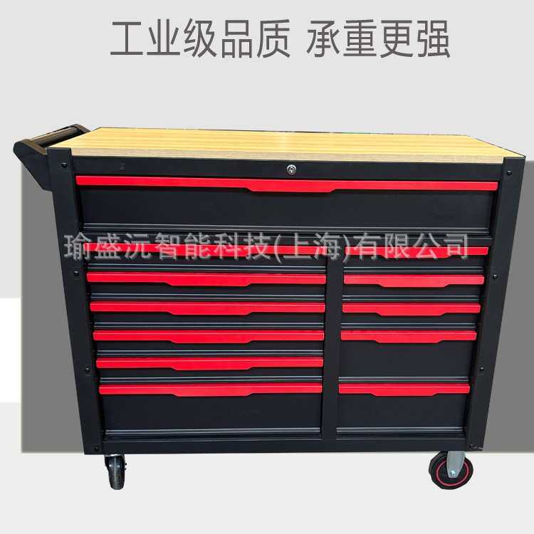 工厂生产加工汽保维修工具车重型12抽汽修工具柜多功能移动手推车
