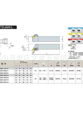 外车刀TDJ(Q)(P)NR/L-1616/2020/2525/3232/4040-H/K/M/P/R11/15