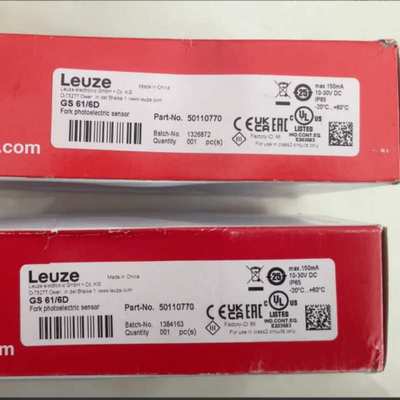 leuze劳易测GS 61/6D槽型光电传感器 ，订货号50110770