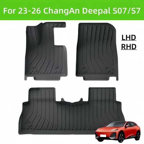 For 23-26 ChangAn Deepal S7 TPE car floor mat Rear Trunk Mat