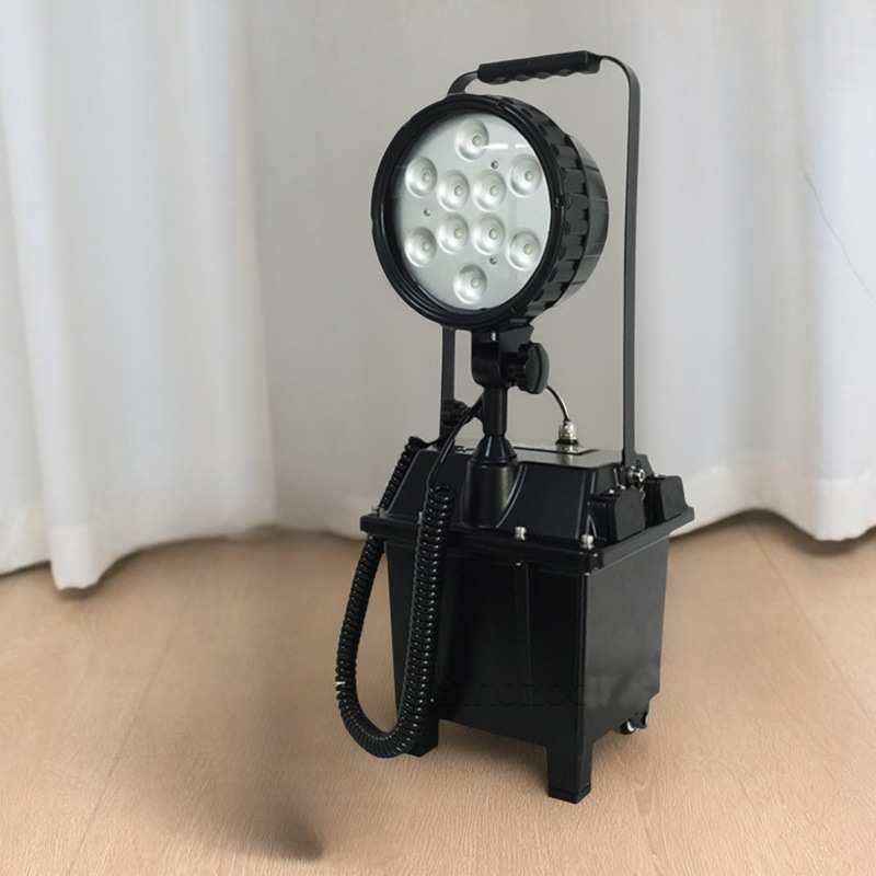 led防爆移动工作灯BW3210 电力工地强光泛光灯35W 应急蓄电池灯