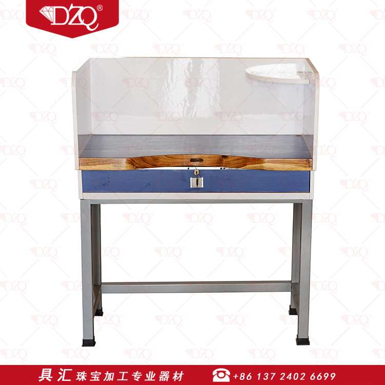 首饰工作台打金桌子台面微镶台打金台执模台功夫台蓝色制作桌子台