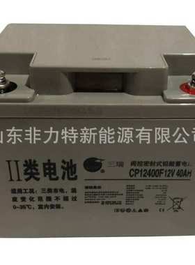 SENRY三瑞蓄电池6FM38 12V38AH 机房 配电柜 UPS/EPS电源配套专用