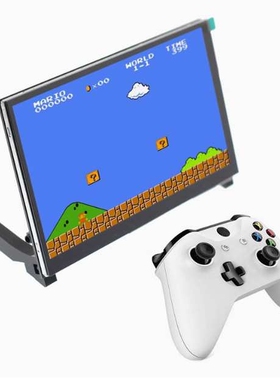 HDMI 7寸树莓派LCD 触摸屏显示器for Raspberry Pi 3B+/4B 带支架