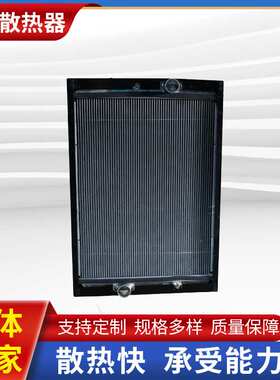 青年客车挖机装载机农机散热器水箱青年客车6800.1301.210K