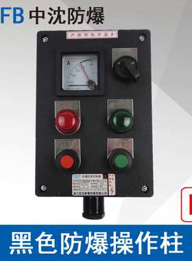 LBZ58A2B1D2K1L防爆操作柱2指示灯2按钮1仪表1开关防爆防腐操作箱