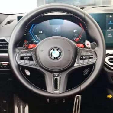 适用于宝马2系G42/3系 G20/ 4系G22 23 26 碳纤维方向盘盖板