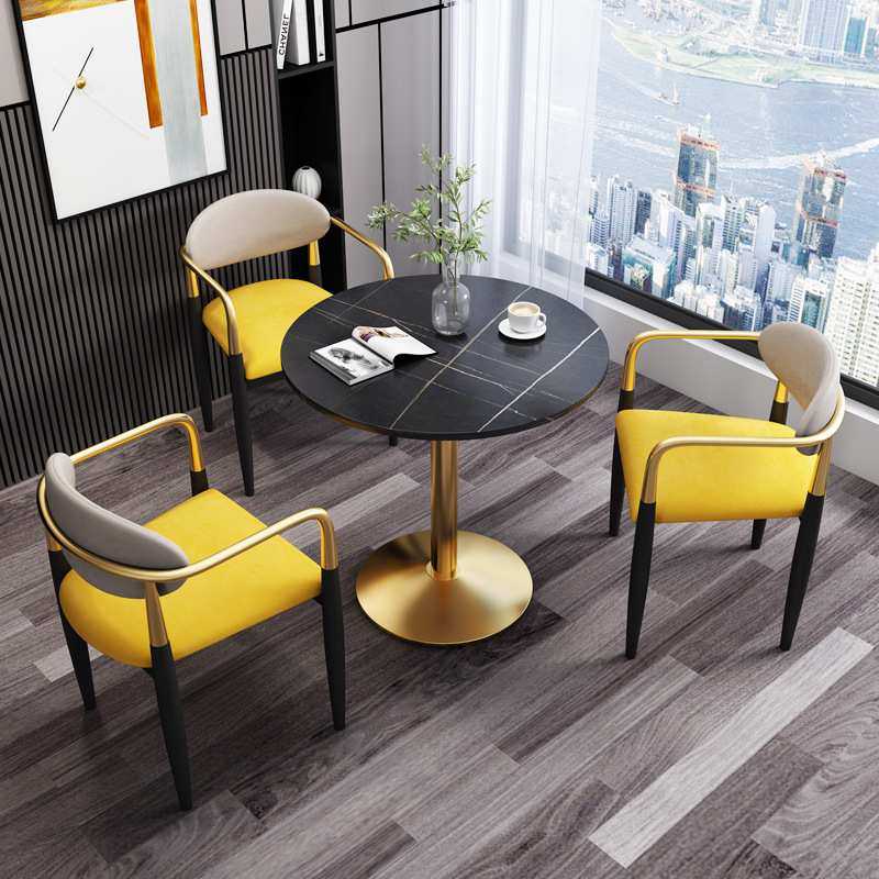 岩板轻奢接待洽谈桌椅组合圆桌圆形谈判商务会客奶茶店办公室休闲,模玩/动漫/周边/娃圈三坑/桌游,模型制作工具/辅料耗材,淘宝优惠券,粉丝福利购,淘宝优惠卷