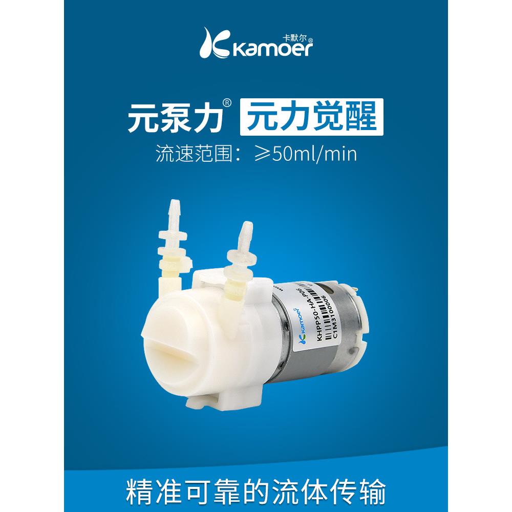 卡默尔蠕动泵12v微型水泵配件自吸泵迷你循环小泵小型电动抽水泵图片