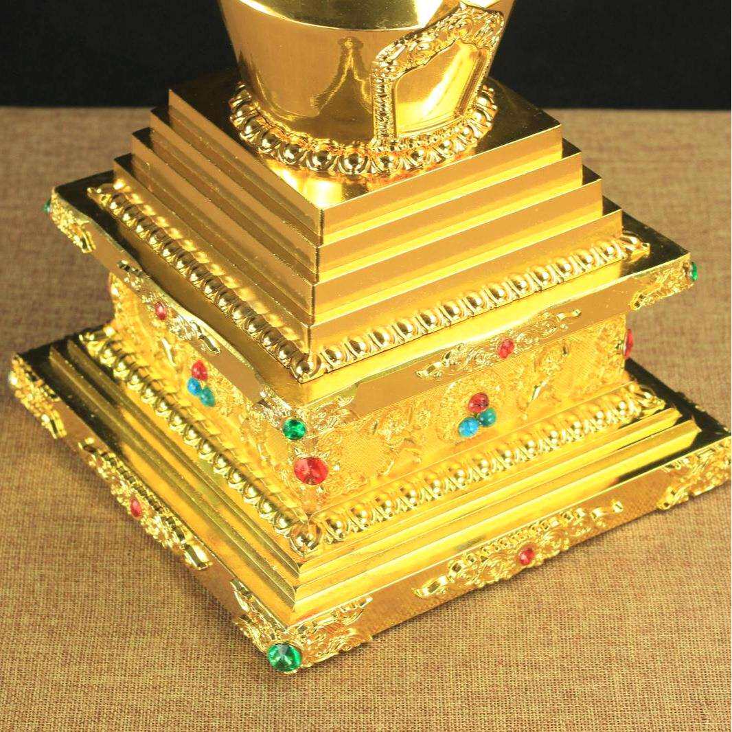 用品/密宗法器/菩提塔/如来八塔 佛塔 舍利塔 结缘价 高41cm
