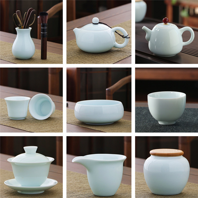 陶瓷功夫茶具影青家用办公单品茶洗零配水洗西施壶盖碗茶道公道杯,餐饮具,茶道/零配,淘宝优惠券,粉丝福利购,淘宝优惠卷