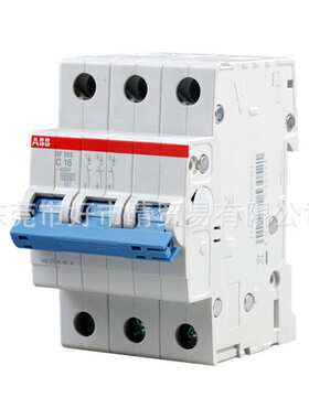 ABB微型断路器小型空气开关SF203M-C16 C20 C25 C32 C50 C63三极