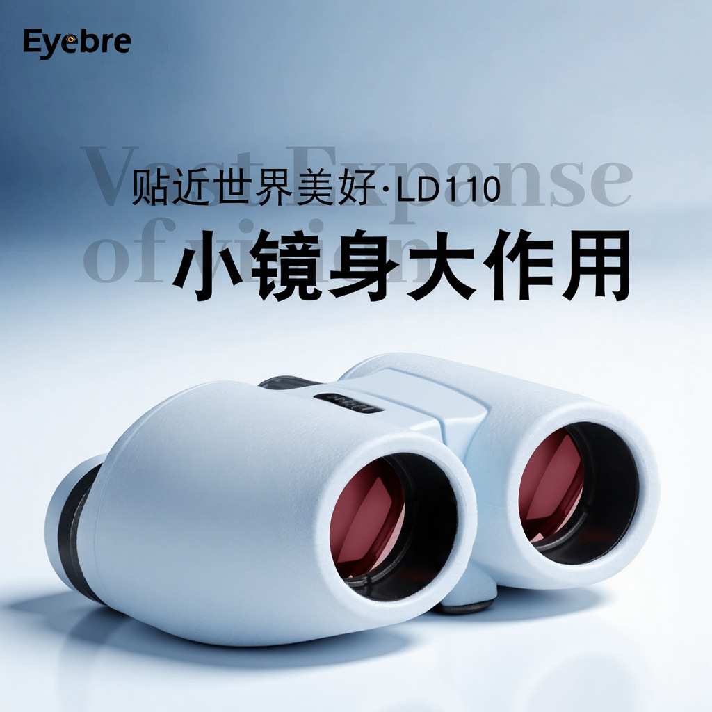 艾博睿新款LD1158X30保罗儿童双筒望远镜专业高清高倍户外演唱会