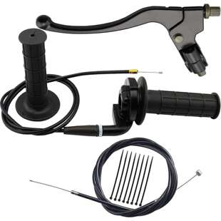 Left Right Handle &Left Brake Lever &Brake Cable &Throttle C