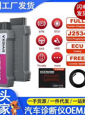 VXDIAG VCX NANO RVDIAG For Re-nault J2534 ECU programming