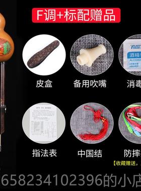 高档子乐葫芦丝紫初学C调小降b调adgf调小学生儿童人成专业演奏竹
