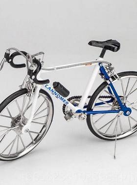 高档现货型成品1:10流枫专用自行车合金仿单车模川玩具可配灌篮真
