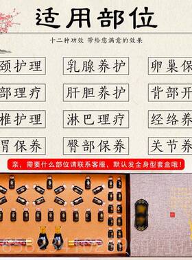 高档美容院专用身体按摩药油套盒24肩颈暖结胸部全身化次丹精油宫