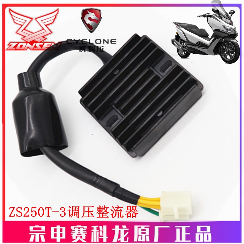 宗申赛科龙RT3 RT3C原厂充电器ZS250T-3调压整流器 稳压器 变压器