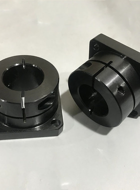 STHWRB系列方型法兰标准导向轴支座支撑座光轴固定立式底座S45钢
