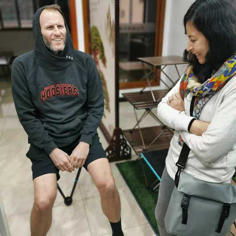 铝合金排队神器新一代伸缩凳折叠凳户外折叠椅 一件代发改价
