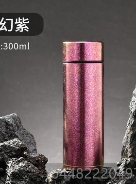 正品壹滴水EDIH纯钛温保杯双层钛女男水杯随S身便双层携钛杯刻字