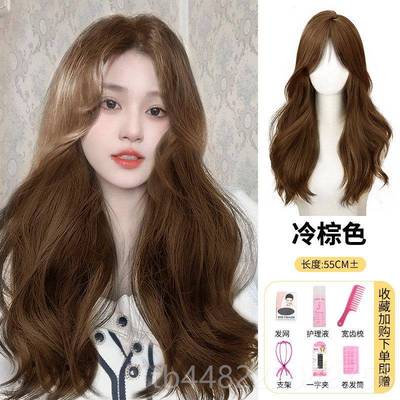 正品假为妇女长饰卷发发，无缝看头不见的全头，模拟的发，全人的