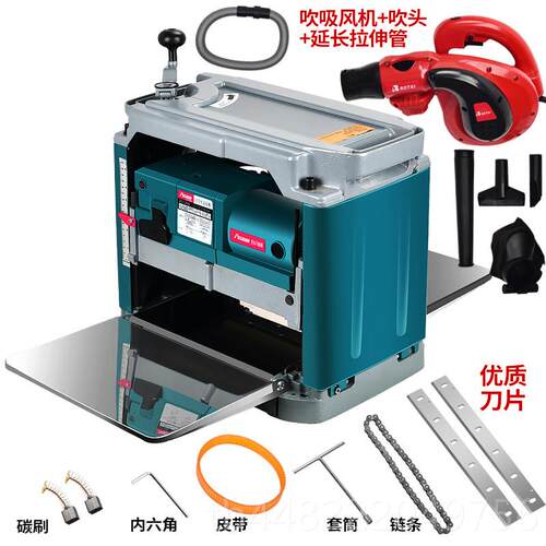 正品木工电动工家用压型刨机面大功率具台式电刨小单刨机