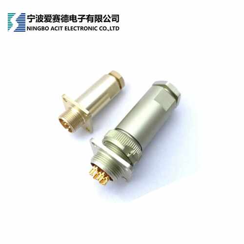 PY04-4TZ ,PY04-7TZ俄标公头传感器插座接头7/4芯航空插头防水插