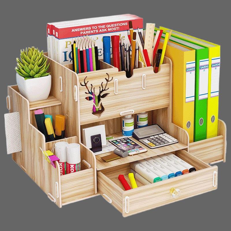 儿童笔筒女孩男孩创意时尚可爱学生桌面收纳盒办公室文件架收王涛