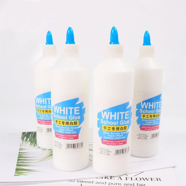 手工白胶500ML白乳胶DIY小胶水学生雪糕棒模型制作纸质木工胶