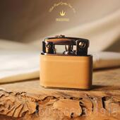 正品 日本古Prin原装 王子覆防风打火机生e日送男朋友手工c定制创意