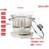 正品 道泉养花生壶加厚玻璃养身壶茶电水壶中药壶热两件式 304锈不