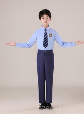 正品中小学生大唱合表演儿童诗朗诵比赛先队主少持红色故服事演讲
