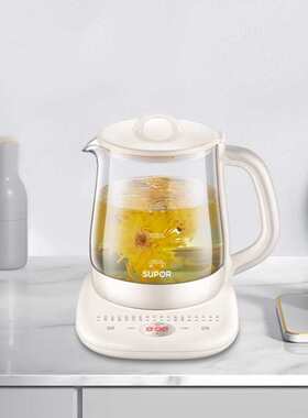 养生壶家用多功能小型全自动玻璃电水壶煮花茶烧水壶SW-15Y02